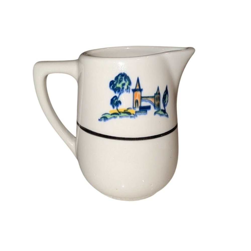 Vintage Syracuse China "The Cloister" Creamer 4.5"